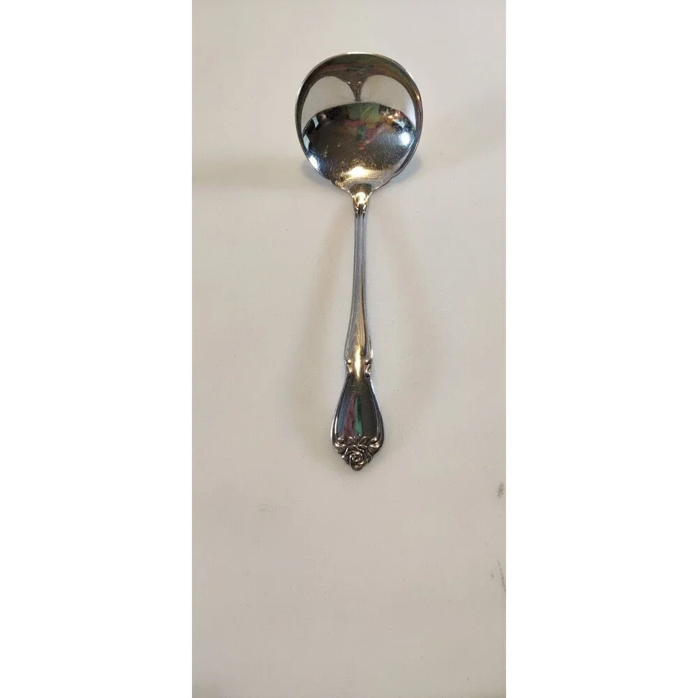 1881 Rogers Oneida Stainless Steel Serving Ladle Flatware OHS461 7